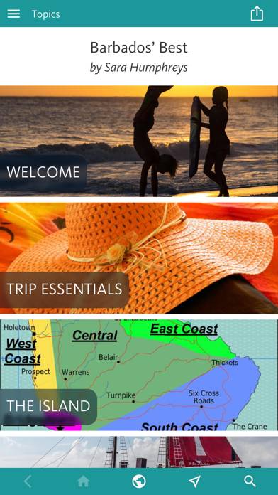 Barbados’ Best: Travel Guide App screenshot #1