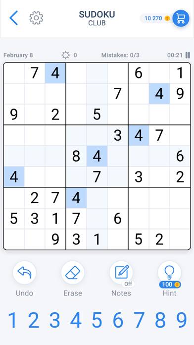 Sudoku - Puzzles Journaliers