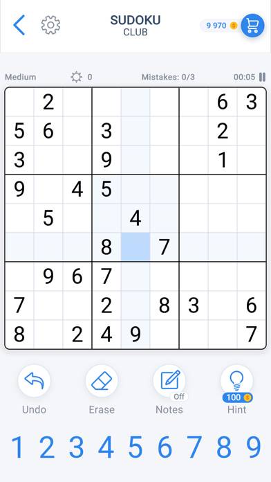 Sudoku Capture d'écran de l'application #3