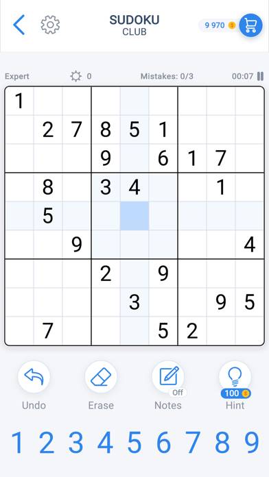 Sudoku Captura de pantalla de la aplicación #5