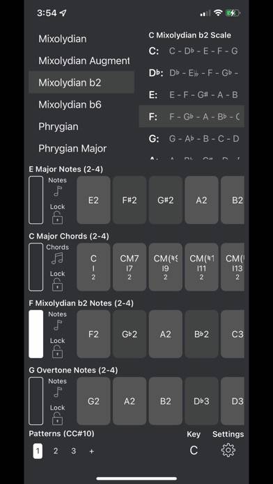 ScaleBud 2 AUv3 MIDI Keyboard Capture d'écran de l'application #3