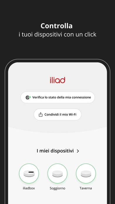 Iliadbox Connect Schermata dell'app #1