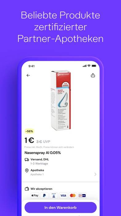 Onfy: Apotheken & Medikamente App-Screenshot #4
