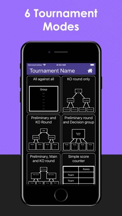 Tournament Competition Manager App screenshot #1