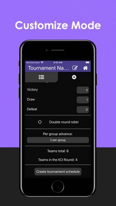 Tournament Competition Manager App-Screenshot #2