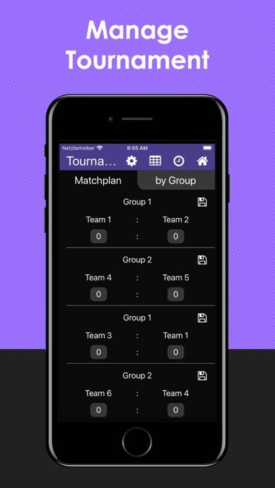 Tournament Competition Manager App-Screenshot #3