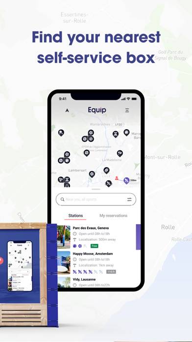 Equip Sport App screenshot