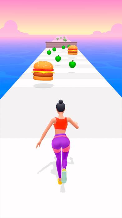Twerk Race 3D  Fun Run Game Uygulama ekran görüntüsü #1