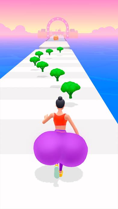 Twerk Race 3D  Fun Run Game Скриншот приложения #2