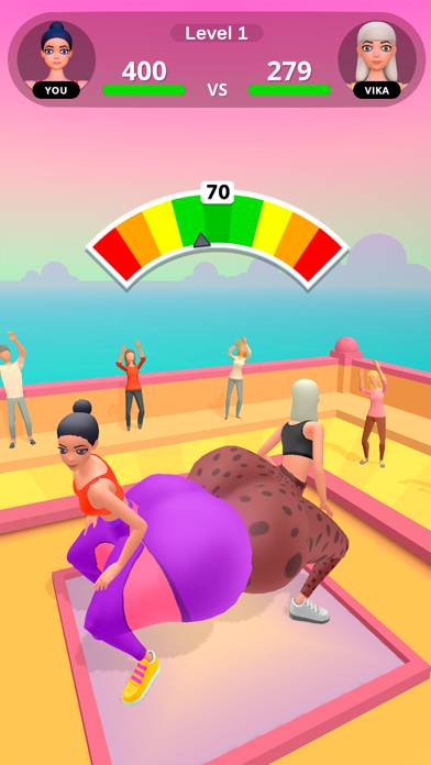 Twerk Race 3D  Fun Run Game Capture d'écran de l'application #3