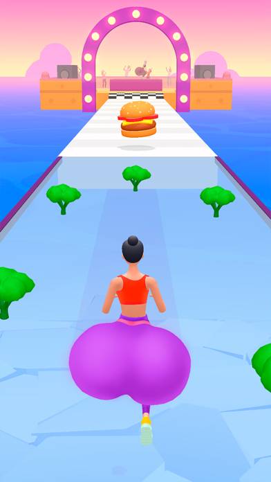 Twerk Race 3D  Fun Run Game Captura de pantalla de la aplicación #4