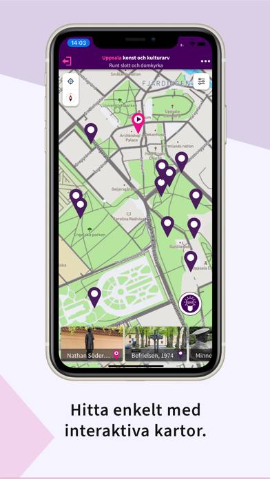 Uppsala konst och kulturarv App skärmdump