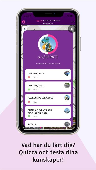 Uppsala konst och kulturarv App skärmdump