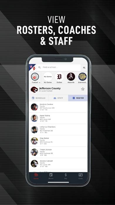 DragonFly Coaches App screenshot