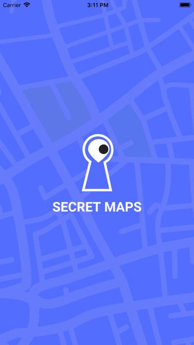 Secret Maps App screenshot #1