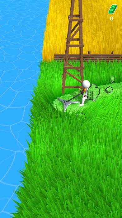 Stone Grass: Lawn Mower Game Скриншот приложения #1