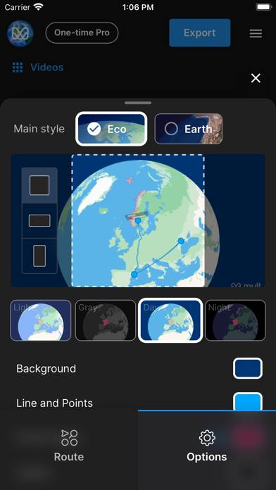 Mult.dev Animated Maps Schermata dell'app #5