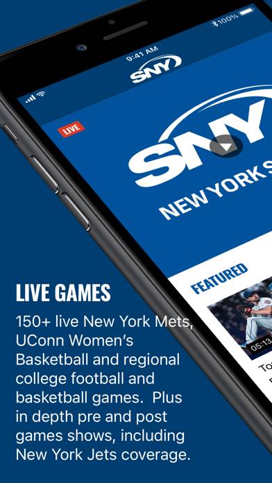 SNY: Stream Live NY Sports App screenshot #1