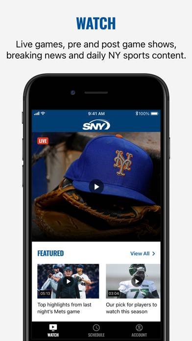 SNY: Stream Live NY Sports App screenshot #3