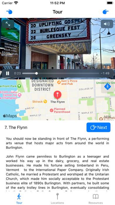 Walk Burlington: Tour BTV App screenshot