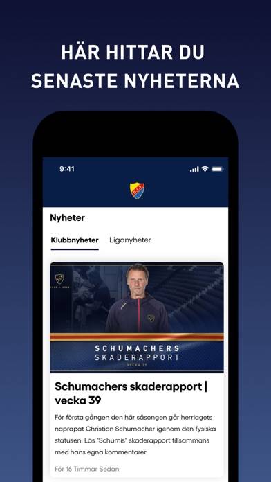 Djurgården Hockey App screenshot #4