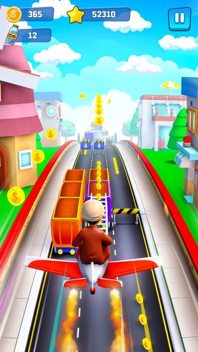 Deen Dash! skärmdump av spelet