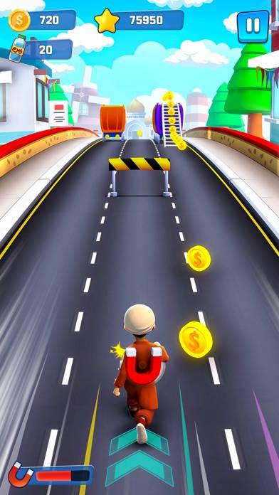 Deen Dash! skärmdump av spelet