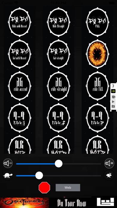 Metal Drum Loops 2 App screenshot