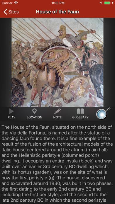Pompeii Tour Capture d'écran de l'application #5
