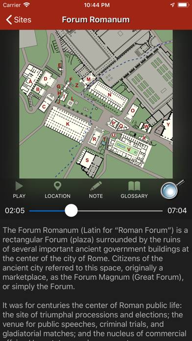 Rome Tour Capture d'écran de l'application #2