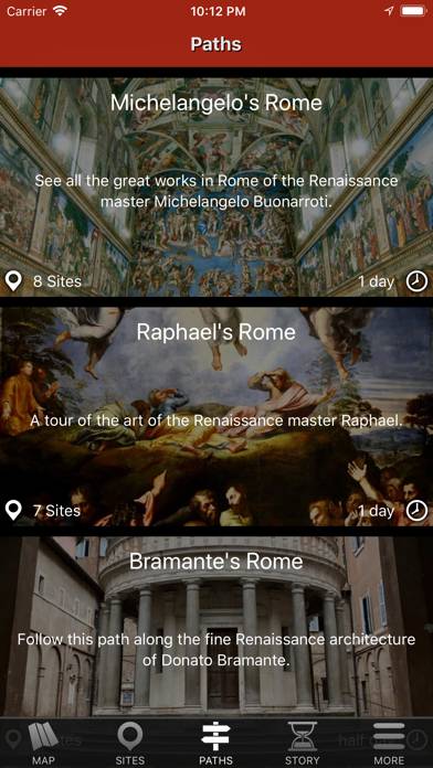 Rome Tour Capture d'écran de l'application #3