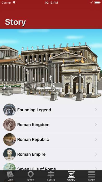Rome Tour Capture d'écran de l'application #4