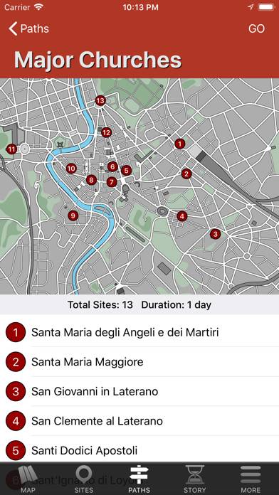 Rome Tour Capture d'écran de l'application #6
