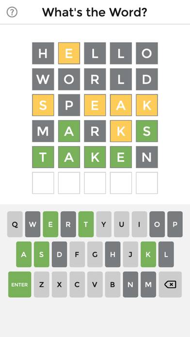 What's the Word? Logic Game App screenshot #1