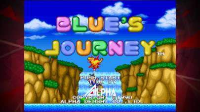 BLUE'S JOURNEY ACA NEOGEO screenshot