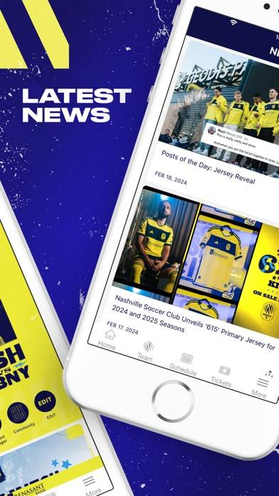 Nashville SC App screenshot