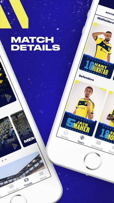 Nashville SC App screenshot