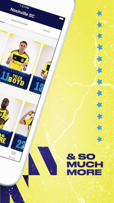 Nashville SC App screenshot