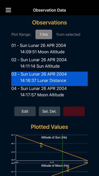 EZ Lunars App-Screenshot