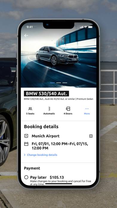 BMW Add-On Mobility App-Screenshot #3
