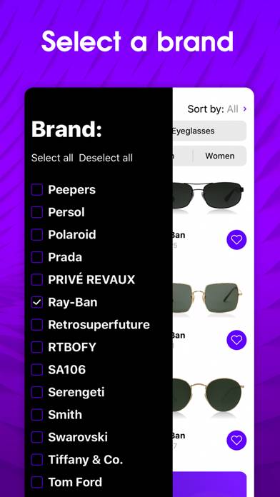 Ideofit Glasses & sunglasses Captura de pantalla de la aplicación #4