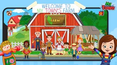 My Town: Farm Animal Games App screenshot #1