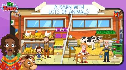 My Town: Farm Animal Games App screenshot #2
