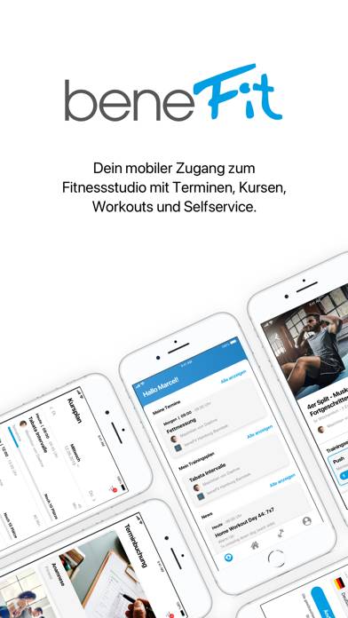 BeneFit Fitness App screenshot #1