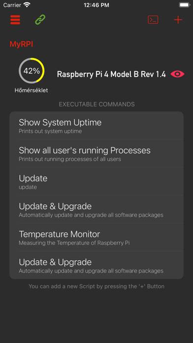 My RPI SSH - for Raspberry PI skärmdump