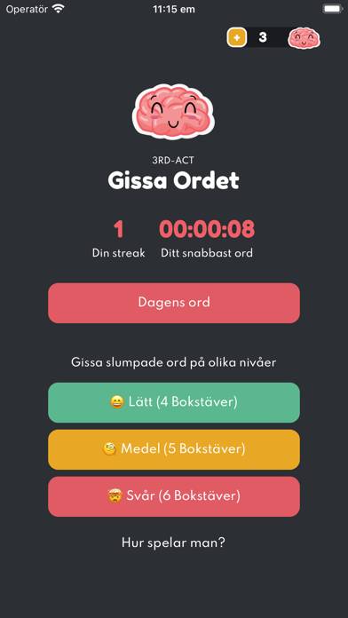 Gissa Ordet! App skärmdump #2