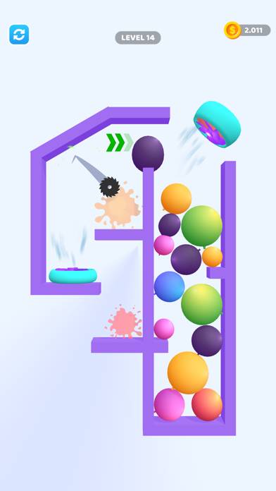 Bounce and pop Captura de pantalla de la aplicación #2