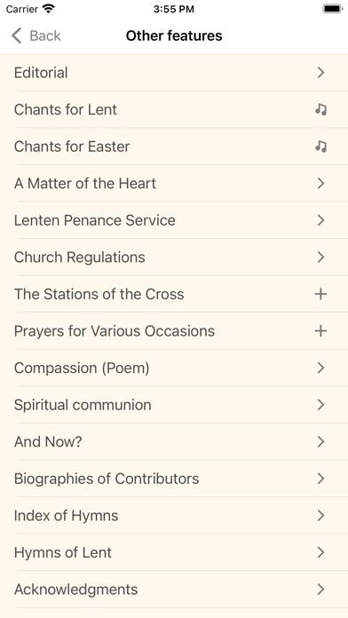 Lenten Companion 2022 App screenshot