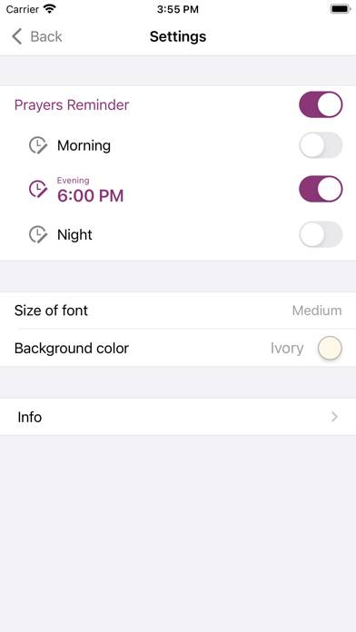 Lenten Companion 2022 App screenshot