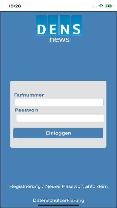 DENSnews Bildschirmfoto